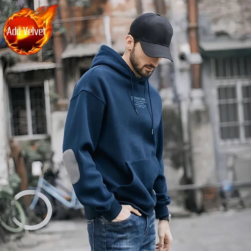 Hoodies Men's Clothing Graphic Sweatshirts for Man Solid Hooded Luxury Y2k Vintage Pastel Color Overfit Korean Style Cheap Loose