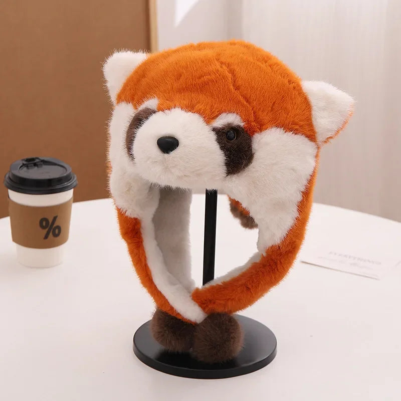 Pyjama de dessin animé pour femme, vêtements de nuit, robe de nuit, cosplay animal, robes épaisses, chaud, maison, hiver, raton