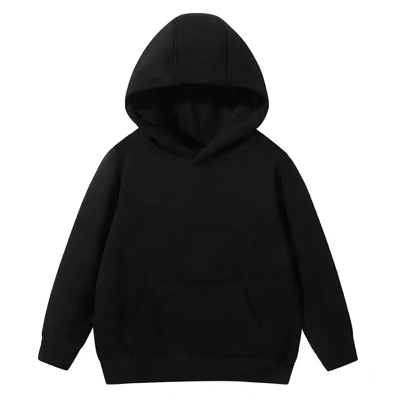 Hoodie Sweatshirts for Boys Clothing Autumn White Casual Sport Long Sleeve Girls Jackets Children's Clothes Teen 6 8 10 12 Years