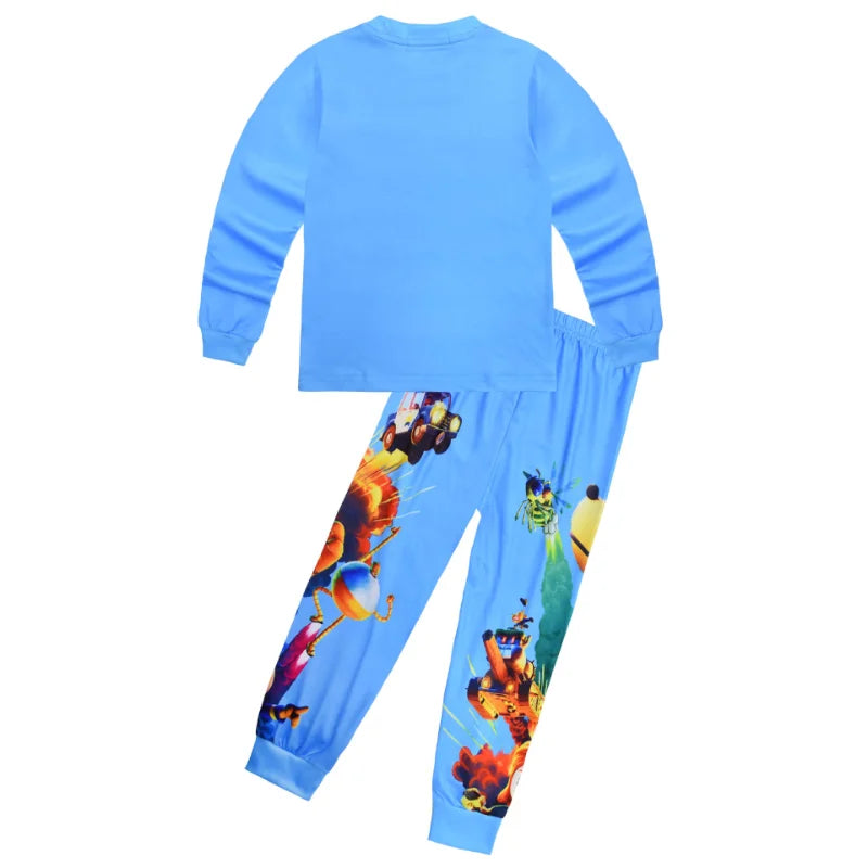 Anime Dog Man Children's Pajamas Kids Dogman Cosplay Sleepwear Baby Girls Homewear Toddler Boys Nightwear Pajamas Girls Pyjamas