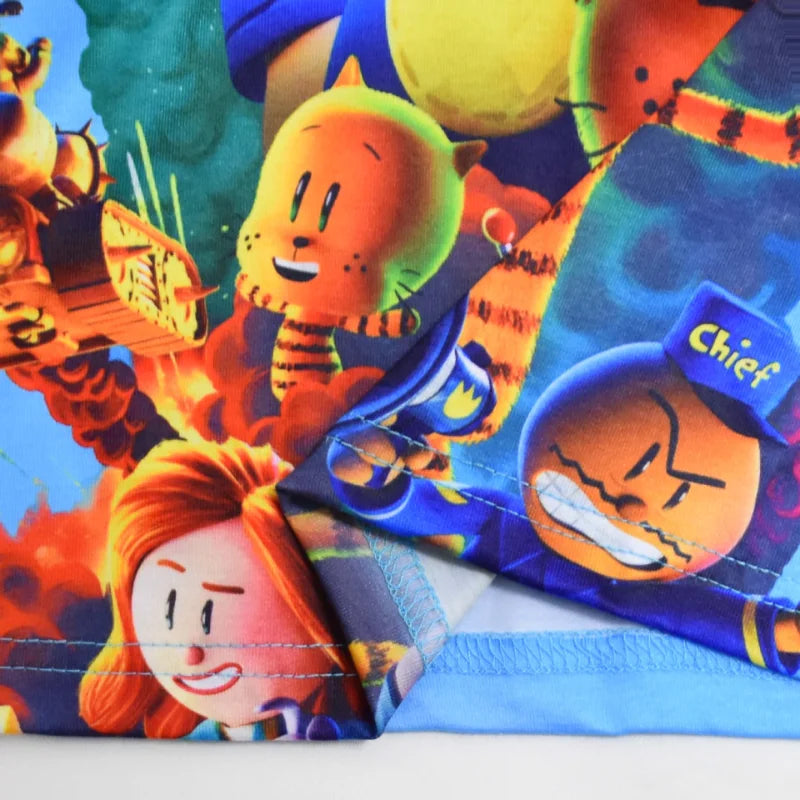 Anime Dog Man Children's Pajamas Kids Dogman Cosplay Sleepwear Baby Girls Homewear Toddler Boys Nightwear Pajamas Girls Pyjamas