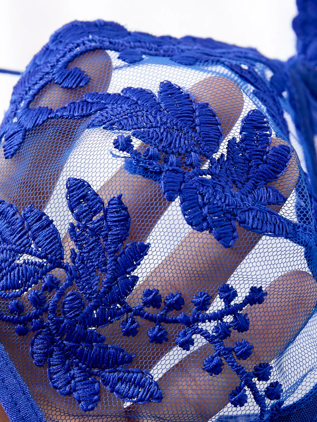 Ladies' wine red countryside style wheat ear embroidery semi transparent nightgown, elegant and comfortable, bow design ZA825066