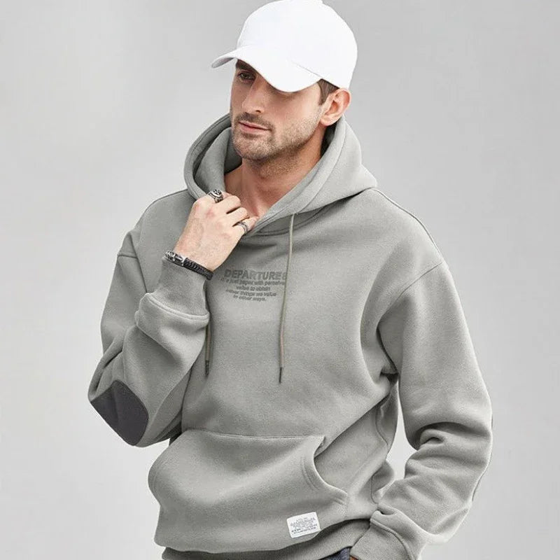 Hoodies Men's Clothing Graphic Sweatshirts for Man Solid Hooded Luxury Y2k Vintage Pastel Color Overfit Korean Style Cheap Loose