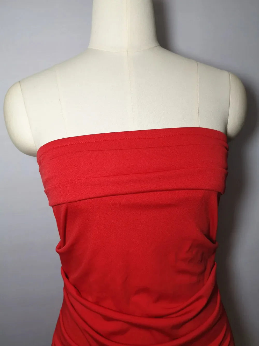 Strapless Backless High Split Maxi Dress For Women Black Off-shoulder Sleeveless Bodycon Club Party Long Dress Clothes