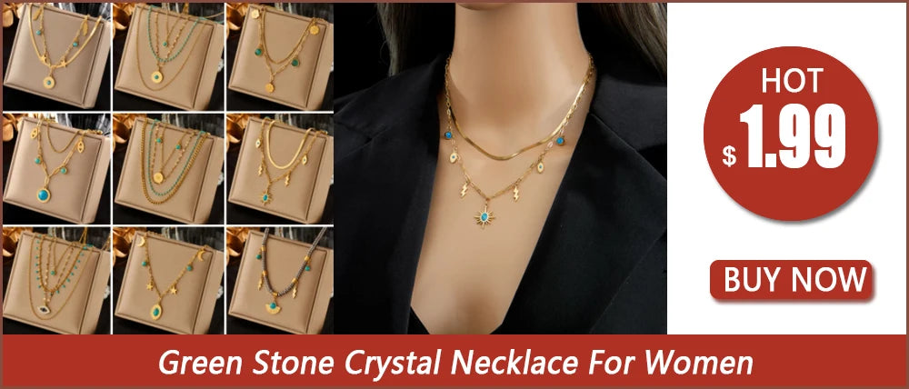 DIEYURO 316L Stainless Steel Gold Color 3 Chains Necklace For Women 2022 Punk Street Trend Rustproof Neck Jewelry Gift Bijoux