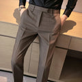 High-end Suit Pants Small Feet Formal Wear Drooping Business Flu Handsome