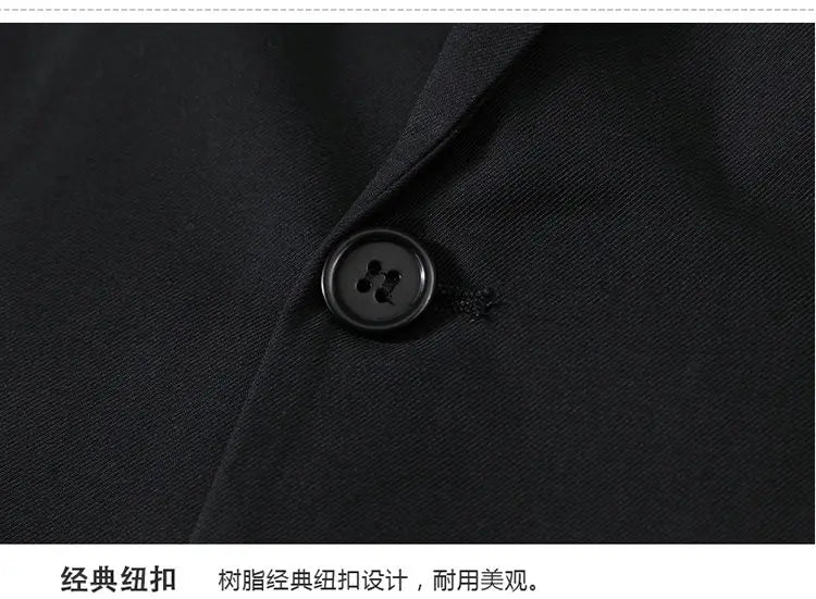 Suit (Blazer+Vest+Pants) Men Fashionable Business Formal Wear Trendy Professional Wedding Best Man Korean-style High Formal Suit