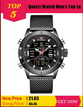 POEDAGAR Watch For Men Top Luxury Quartz Business Stainless Steel Waterproof Night Light Dating Male Watches Reloj Hombre