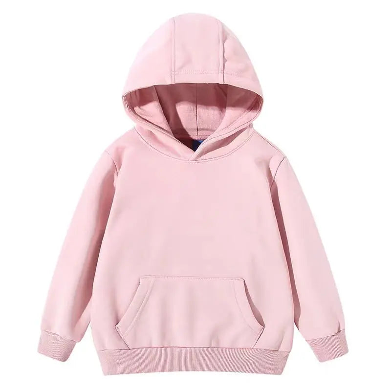 Hoodie Sweatshirts for Boys Clothing Autumn White Casual Sport Long Sleeve Girls Jackets Children's Clothes Teen 6 8 10 12 Years