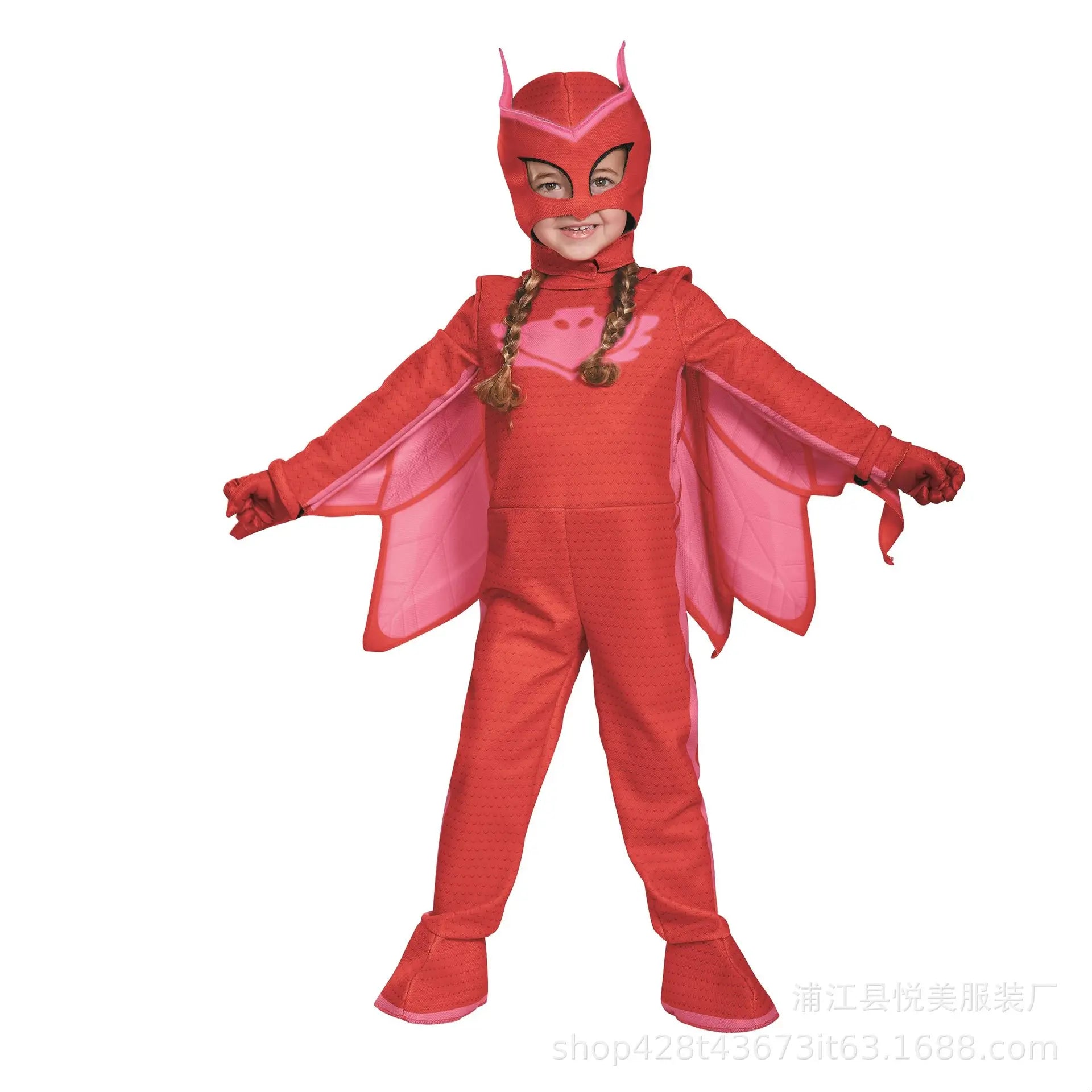 Masked Man Pajamas Llittle Hero COSPLAY Costume Children's Performance Costumes Cat Boy role playing children clothing