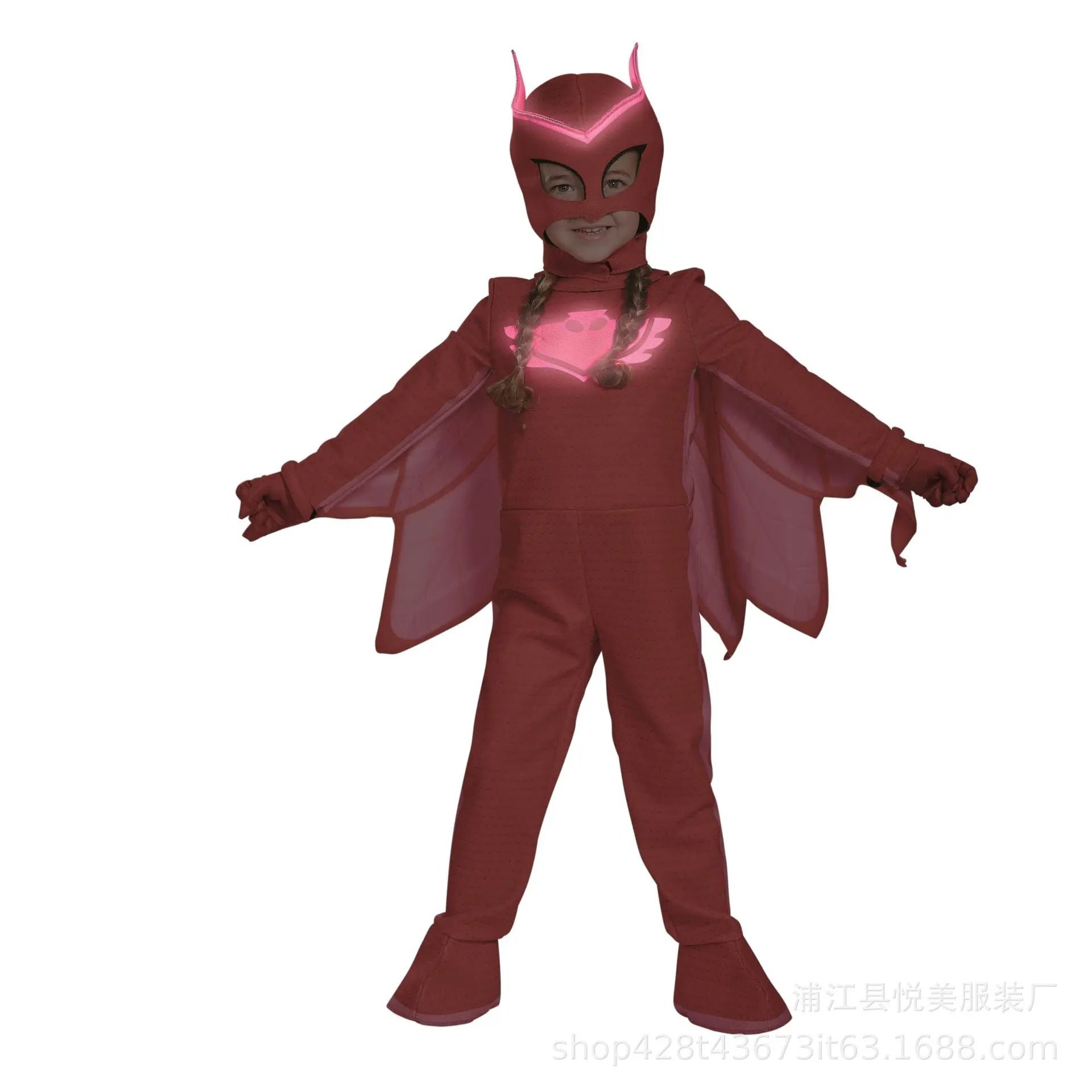 Masked Man Pajamas Llittle Hero COSPLAY Costume Children's Performance Costumes Cat Boy role playing children clothing